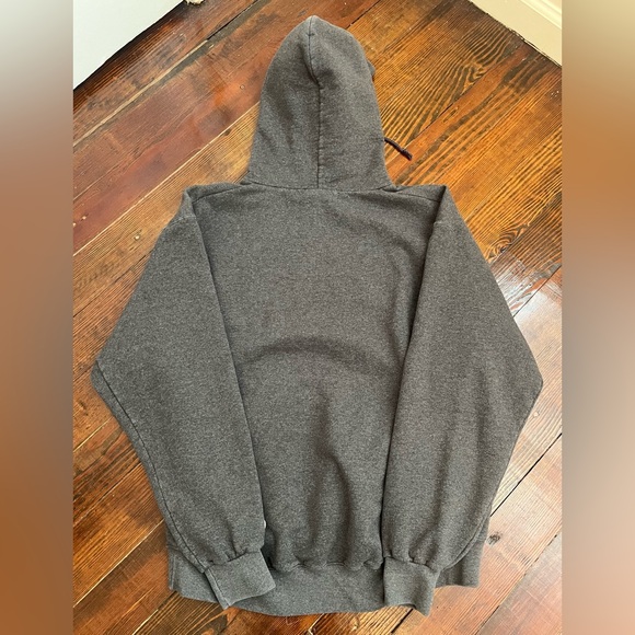 MIT Seal Champion Vintage Fleece Hoodie Sweatshirt - Picture 3 of 5